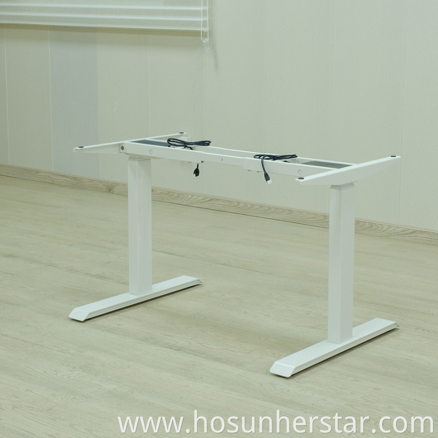 Multi-platform lifting table frame